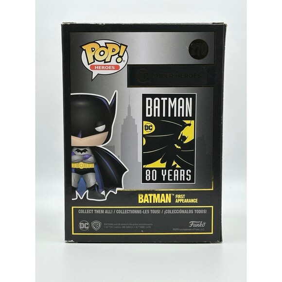 Funko Pop! Batman First Appearance 270 DC Comics Superhero Vinyl Figure Toy - Picture 3 of 6